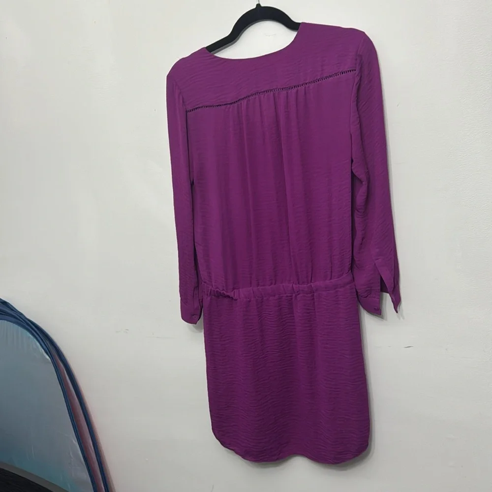 Rebecca Taylor purple dress with pockets - Picture 5 of 5